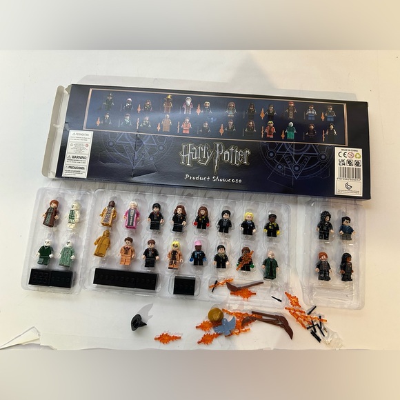 Harry Potter Action Figures + Accessories Building Blocks Brick 24+ Mini Figure - Picture 2 of 7